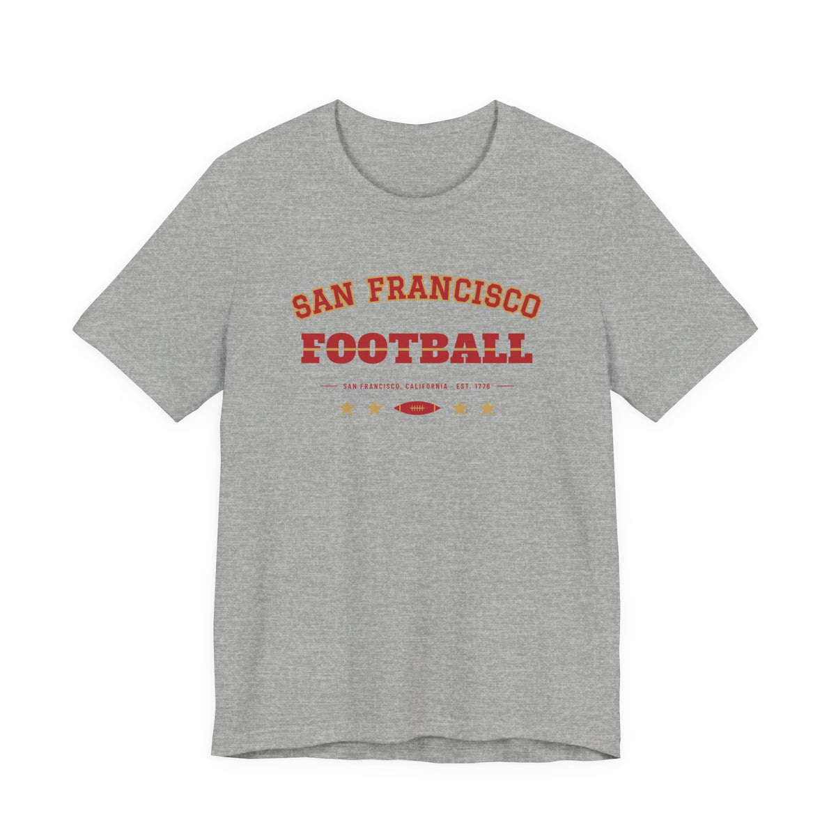 Retro Varsity Tee — San Francisco Football Edition