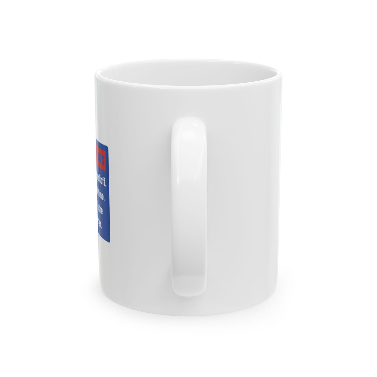 Emotional Support Mug — Buffalo Football Edition