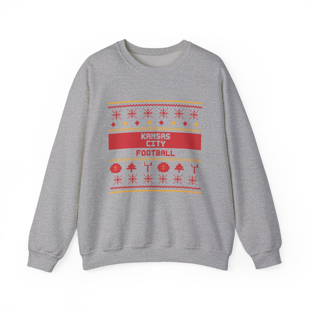 Ugly Sweater Sweatshirt — Kansas City Football Edition