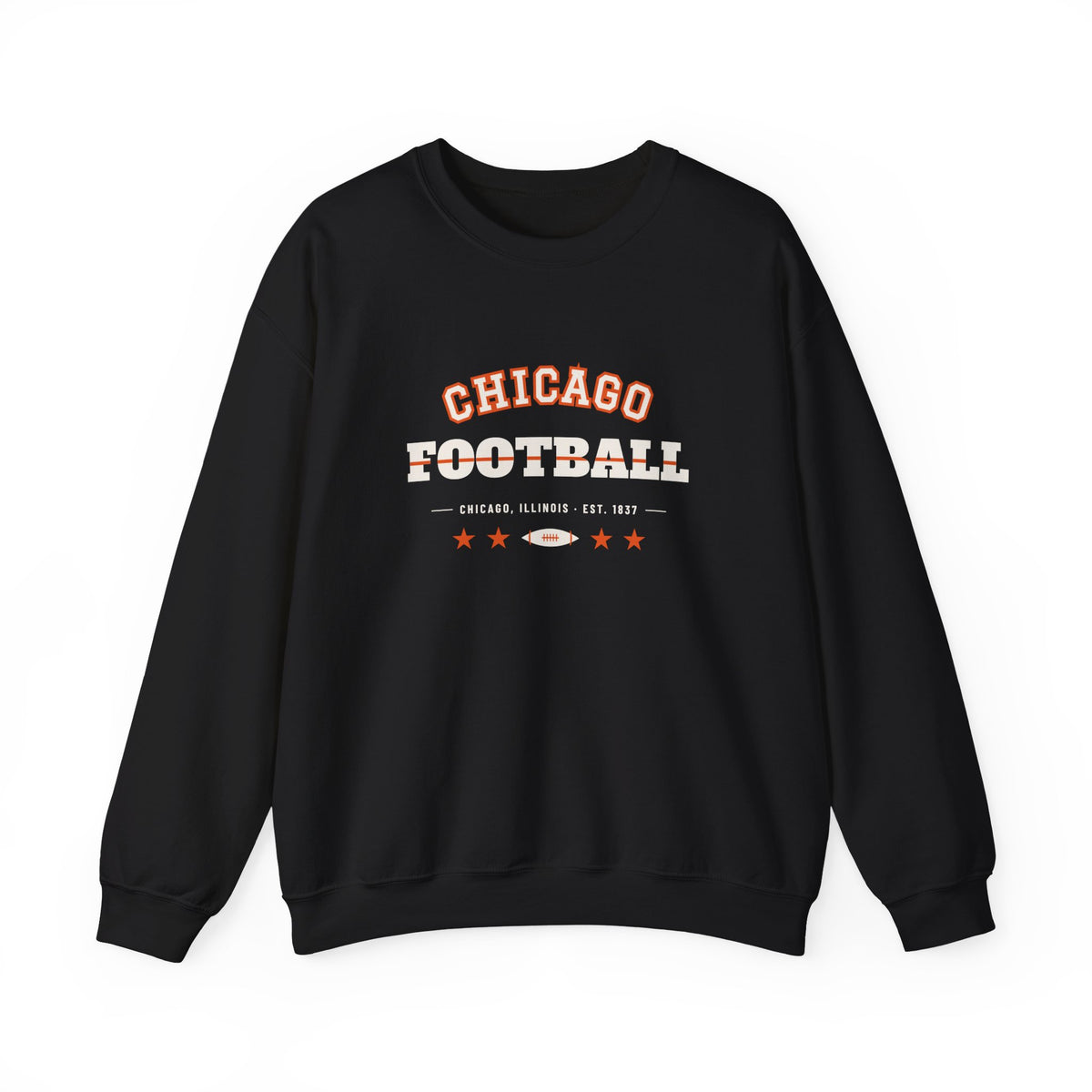 Retro Varsity Sweatshirt — Chicago Football Edition