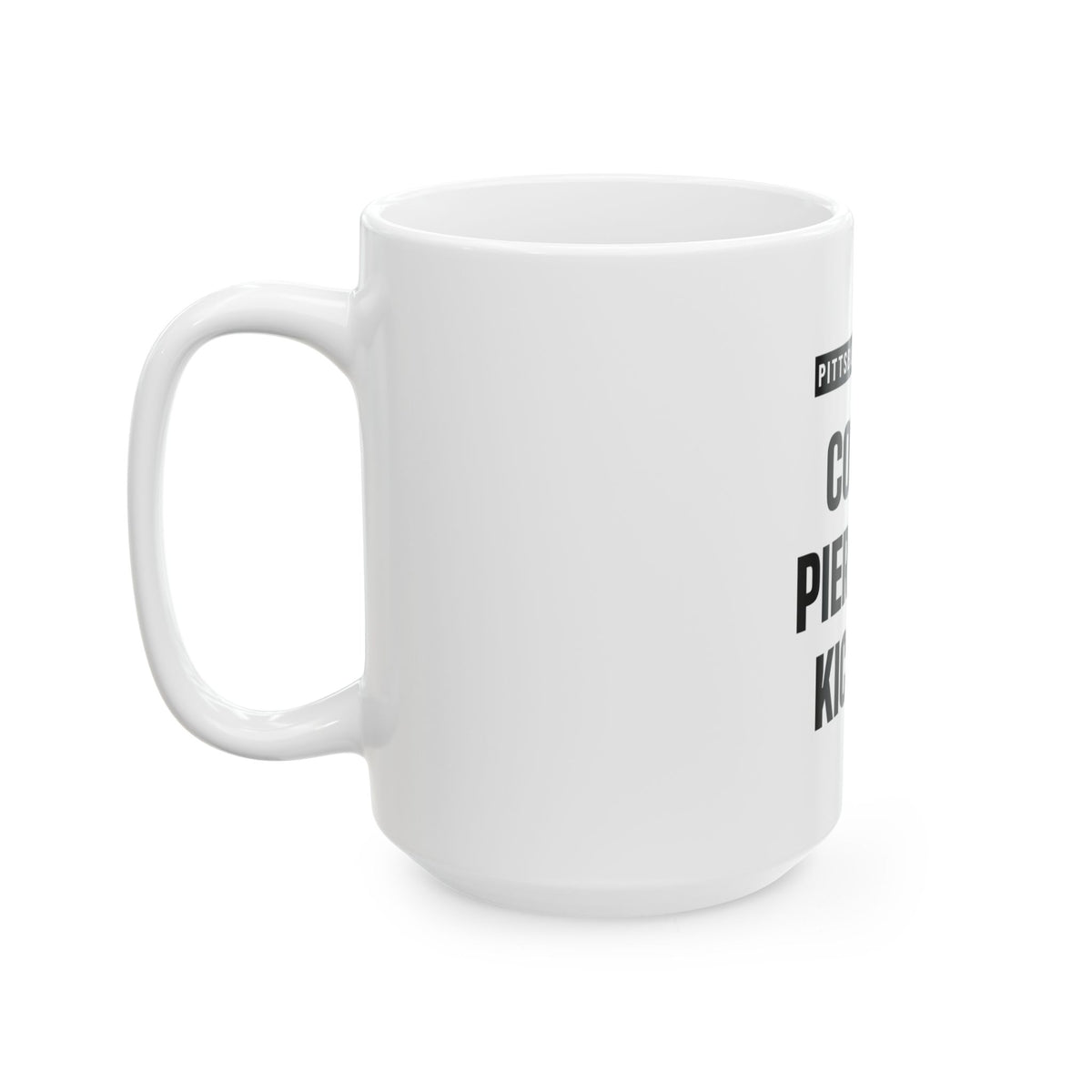 Coffee Pierogies Kickoff Mug — Pittsburgh Football Edition