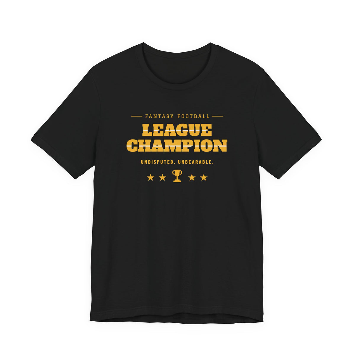 League Champion Tee — Fantasy Football Edition
