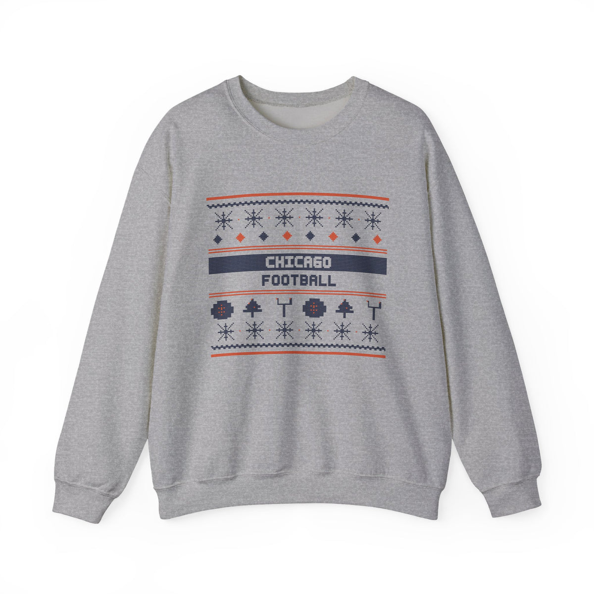 Ugly Sweater Sweatshirt — Chicago Football Edition