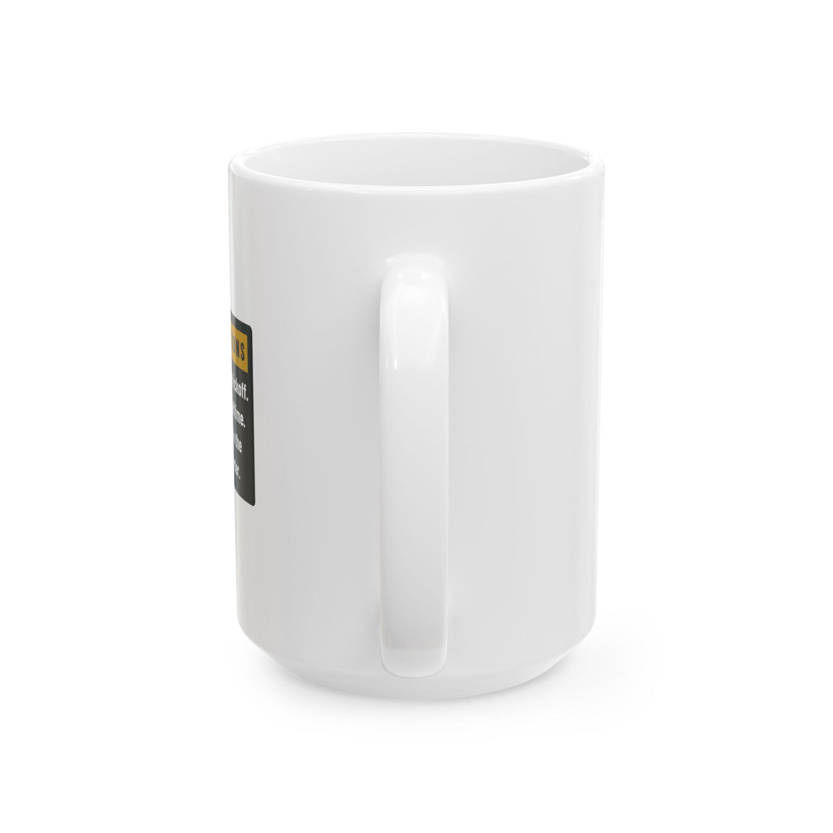 Emotional Support Mug — Pittsburgh Football Edition