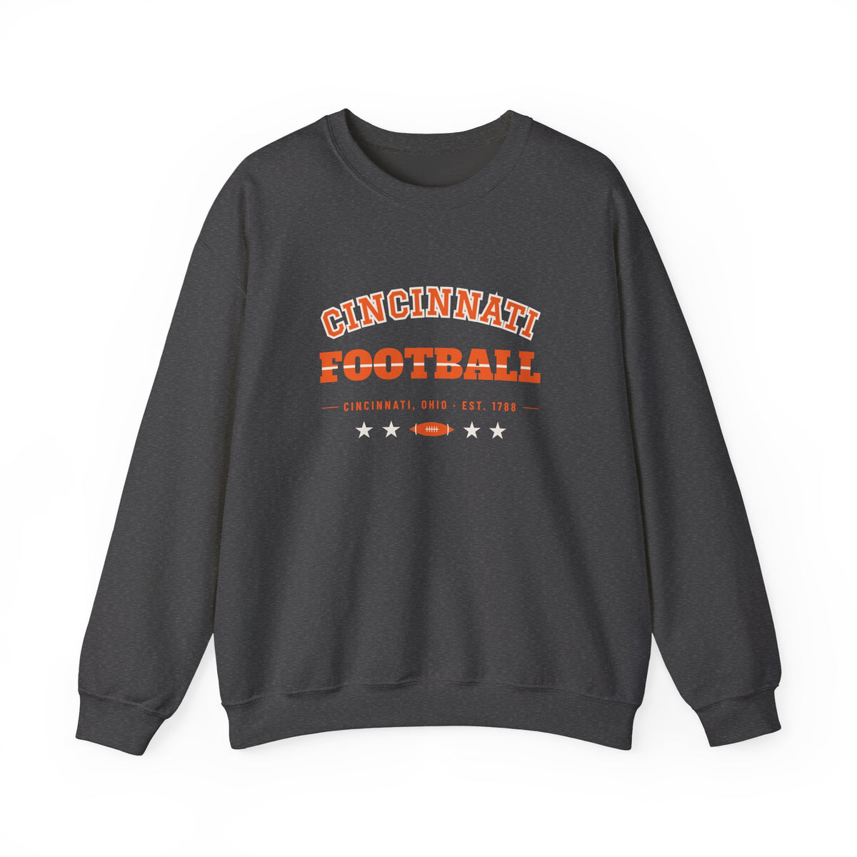 Retro Varsity Sweatshirt — Cincinnati Football Edition