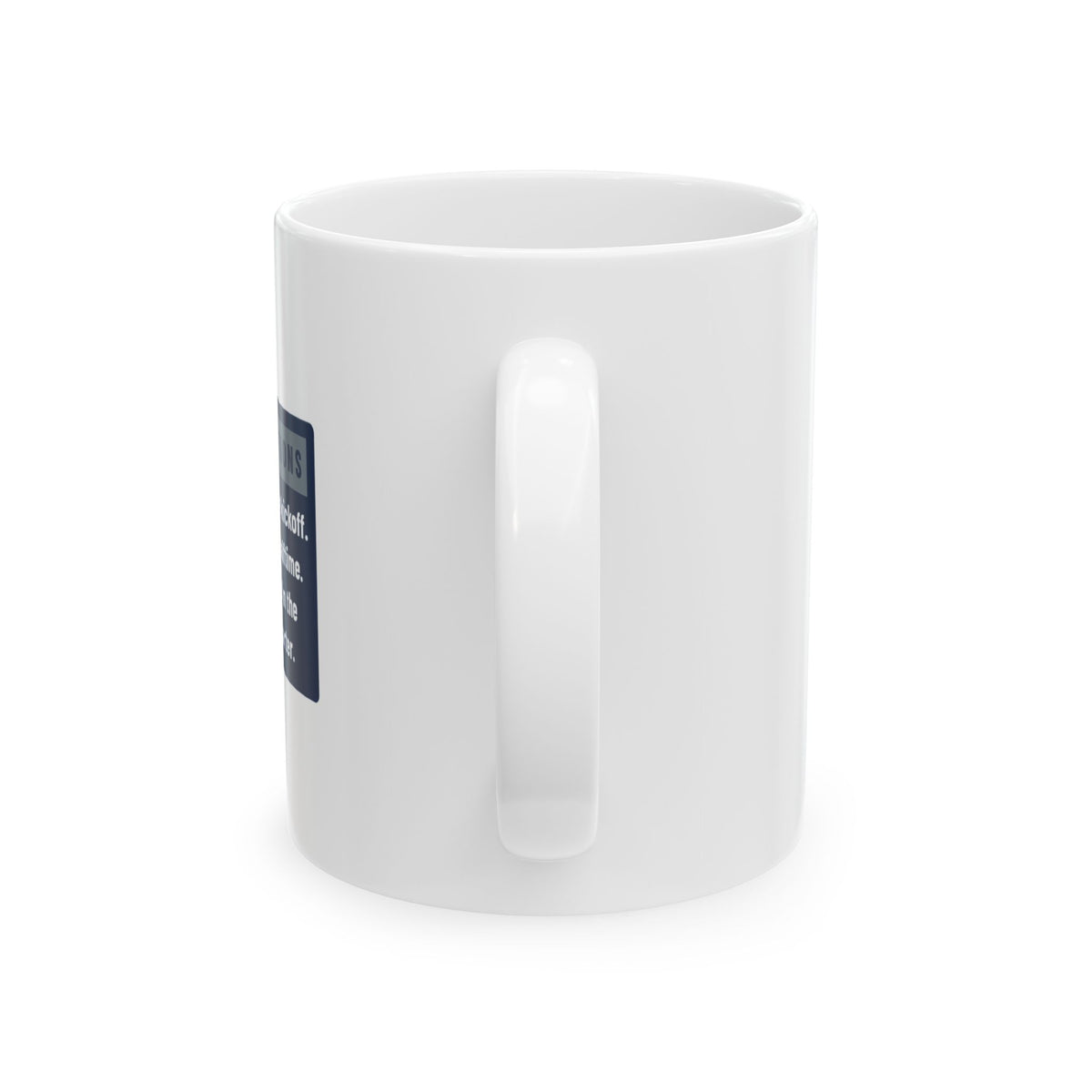 Emotional Support Mug — Dallas Football Edition