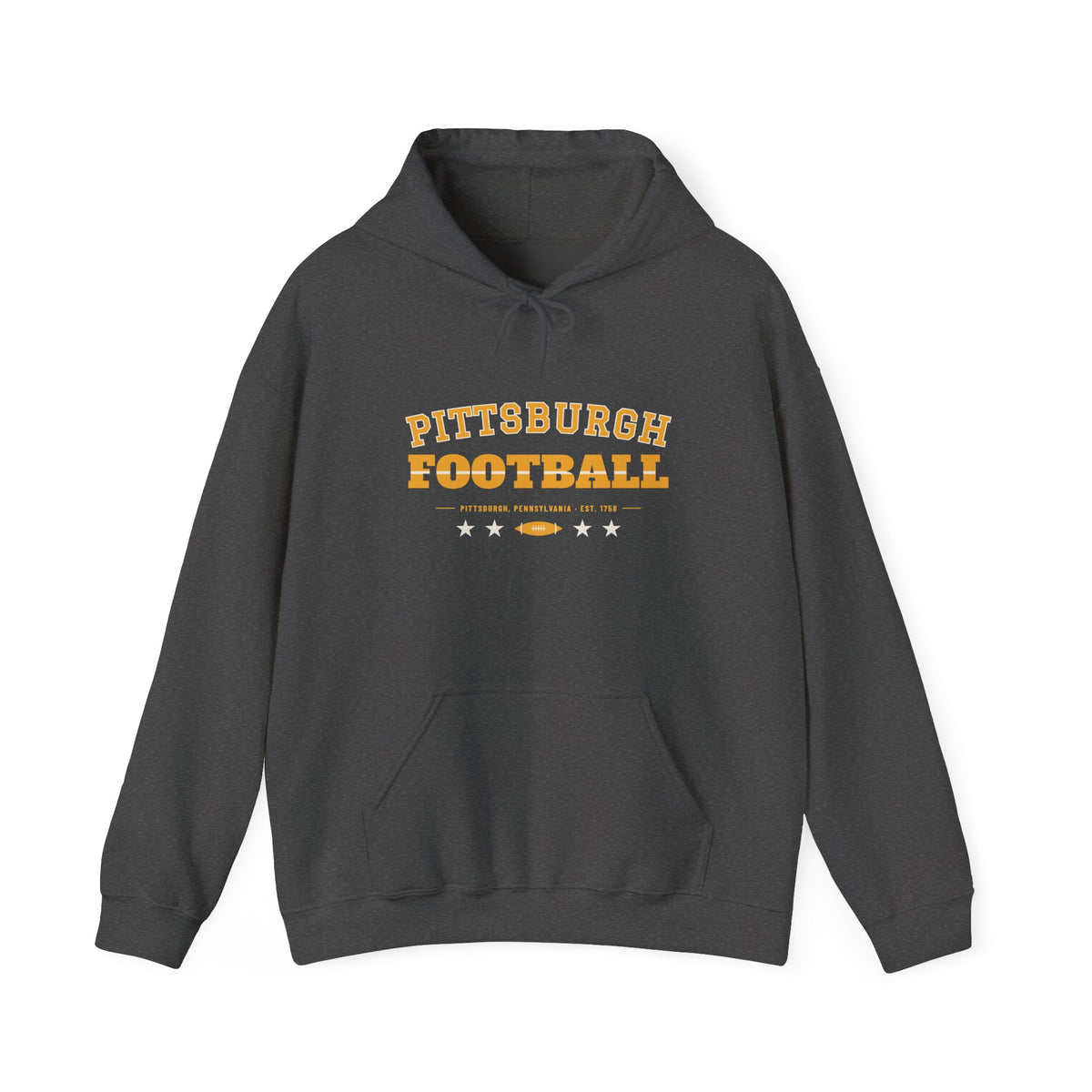 Retro Varsity Hoodie — Pittsburgh Football Edition