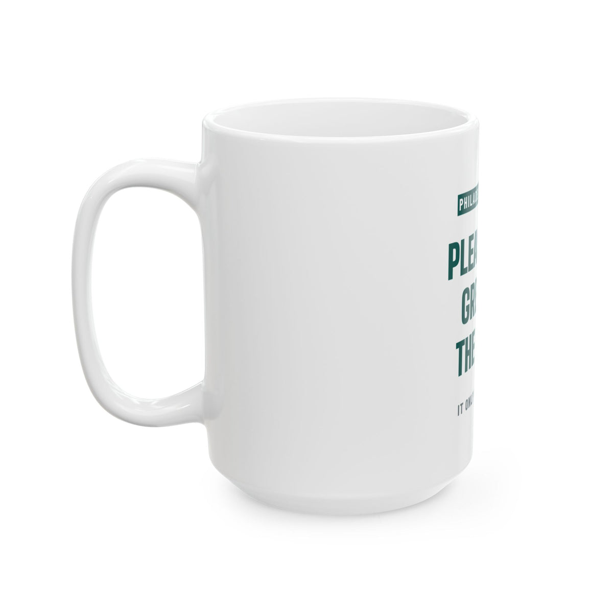 Stop Greasing the Poles Mug — Philadelphia Football Edition