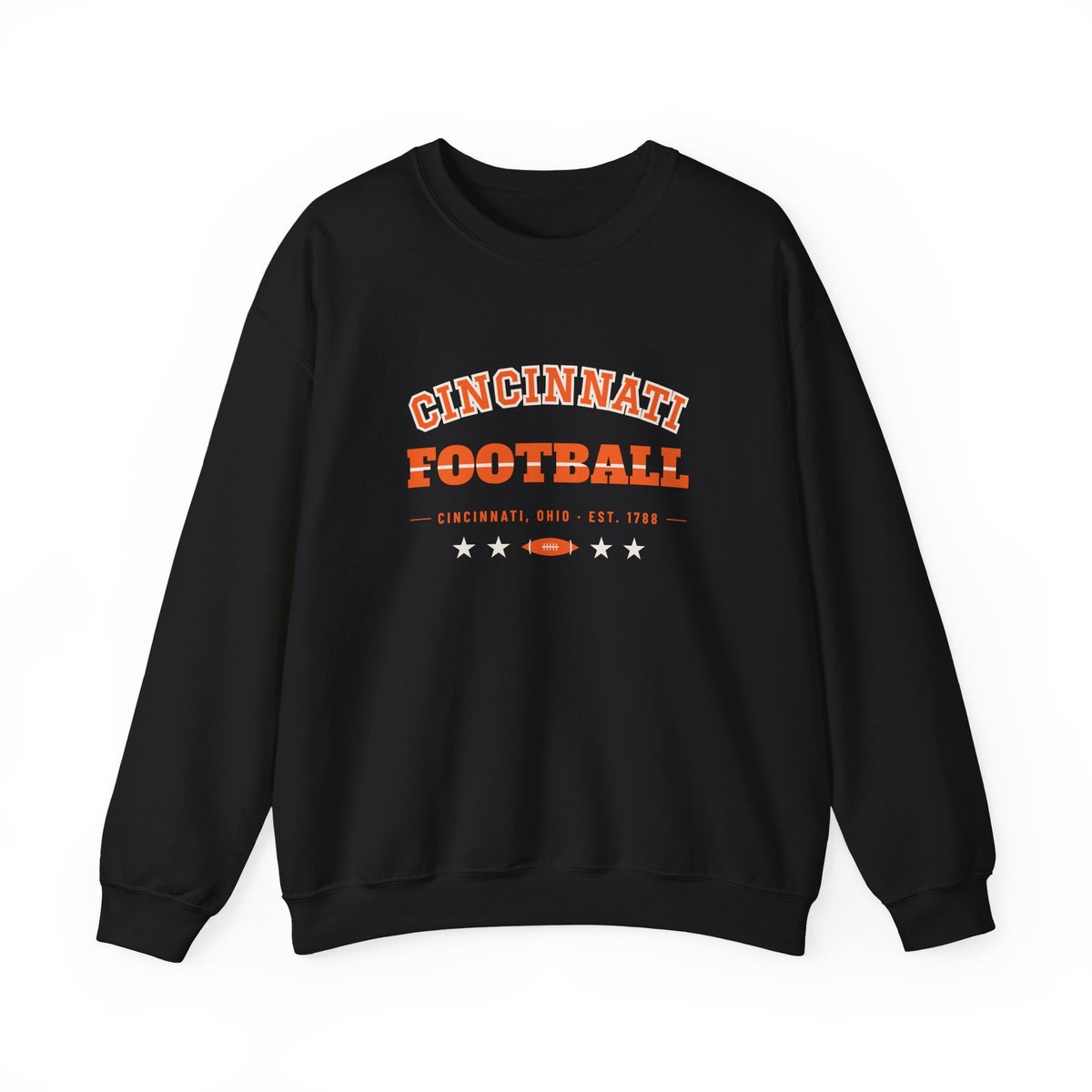 Retro Varsity Sweatshirt — Cincinnati Football Edition
