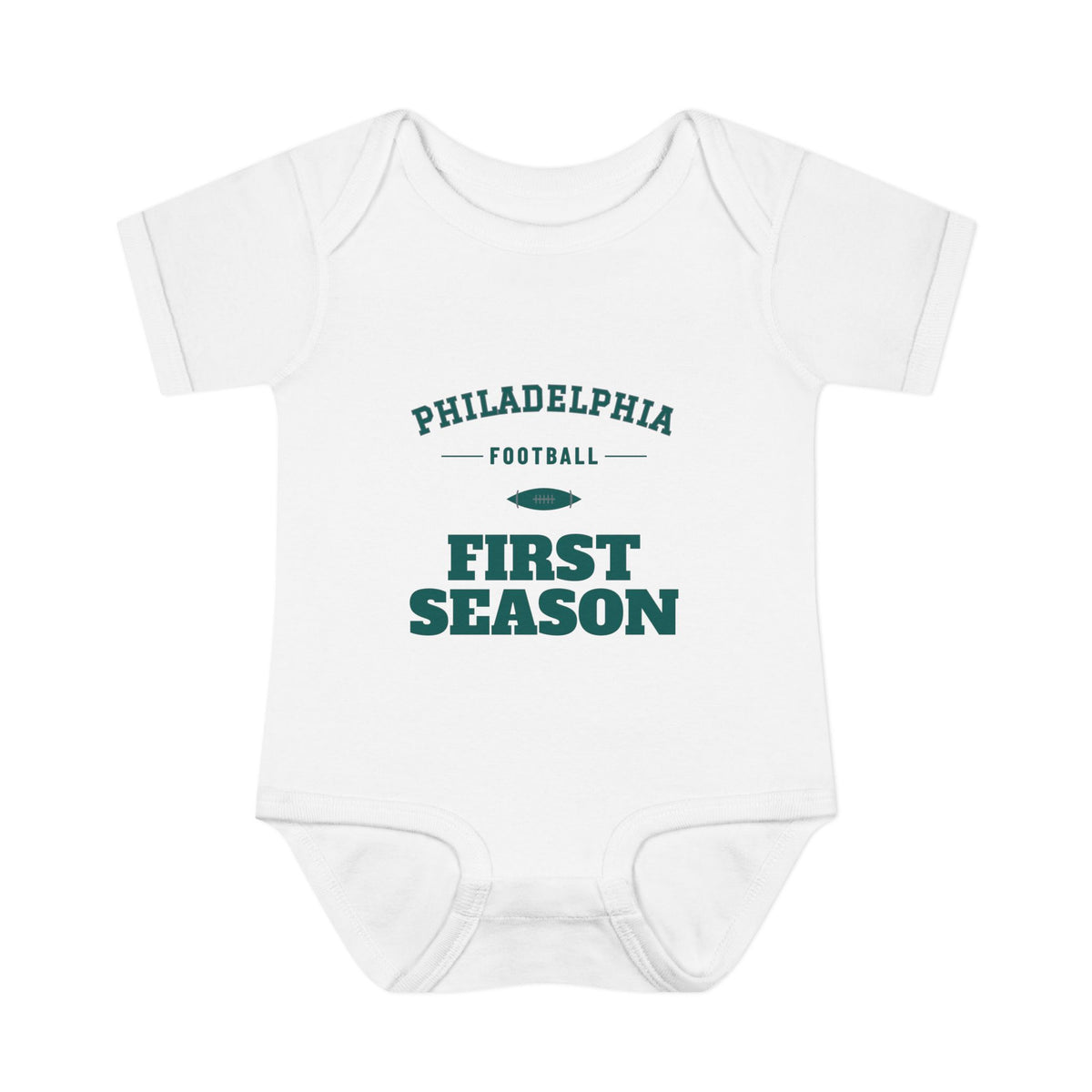 First Season Baby Bodysuit — Philadelphia Football Edition