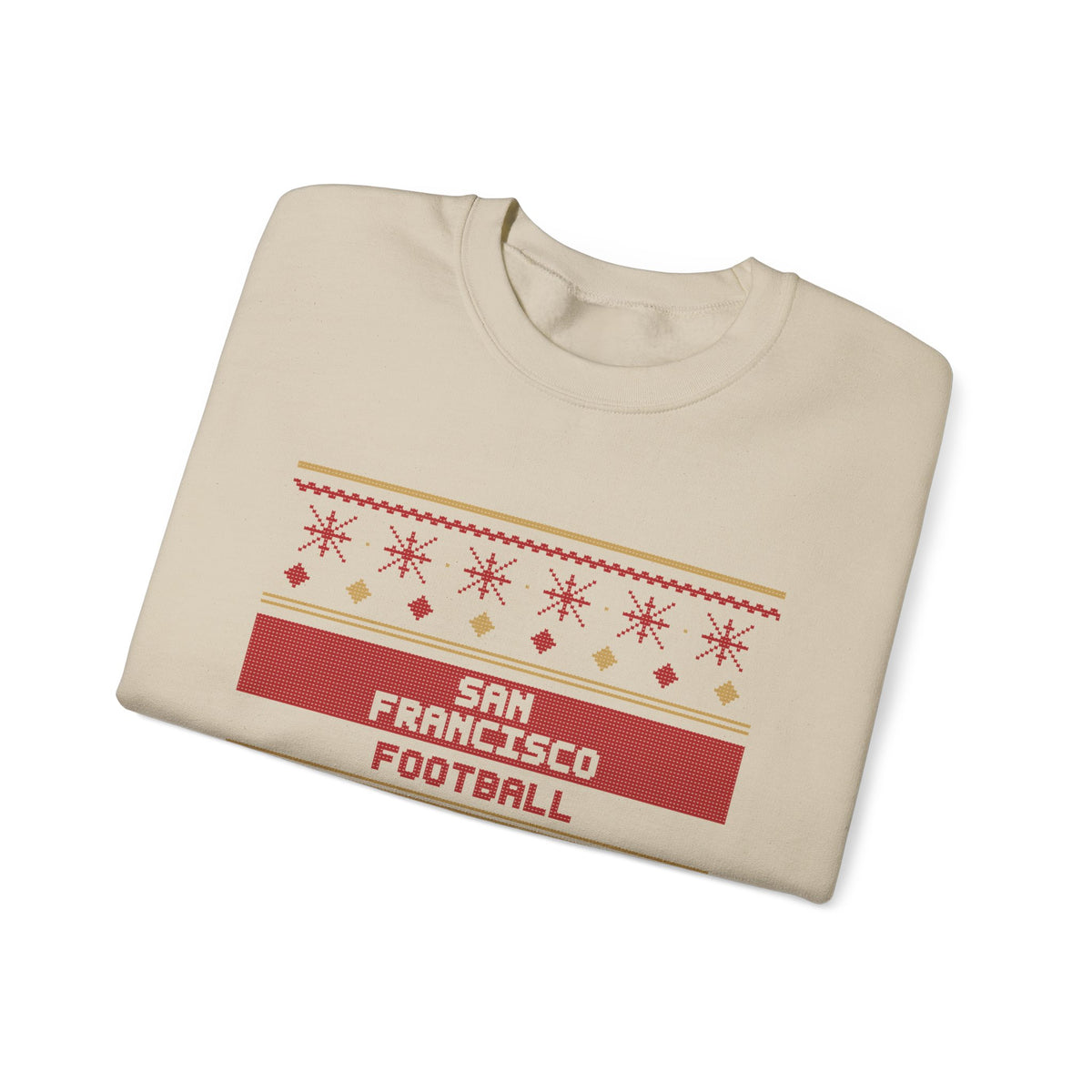 Ugly Sweater Sweatshirt — San Francisco Football Edition
