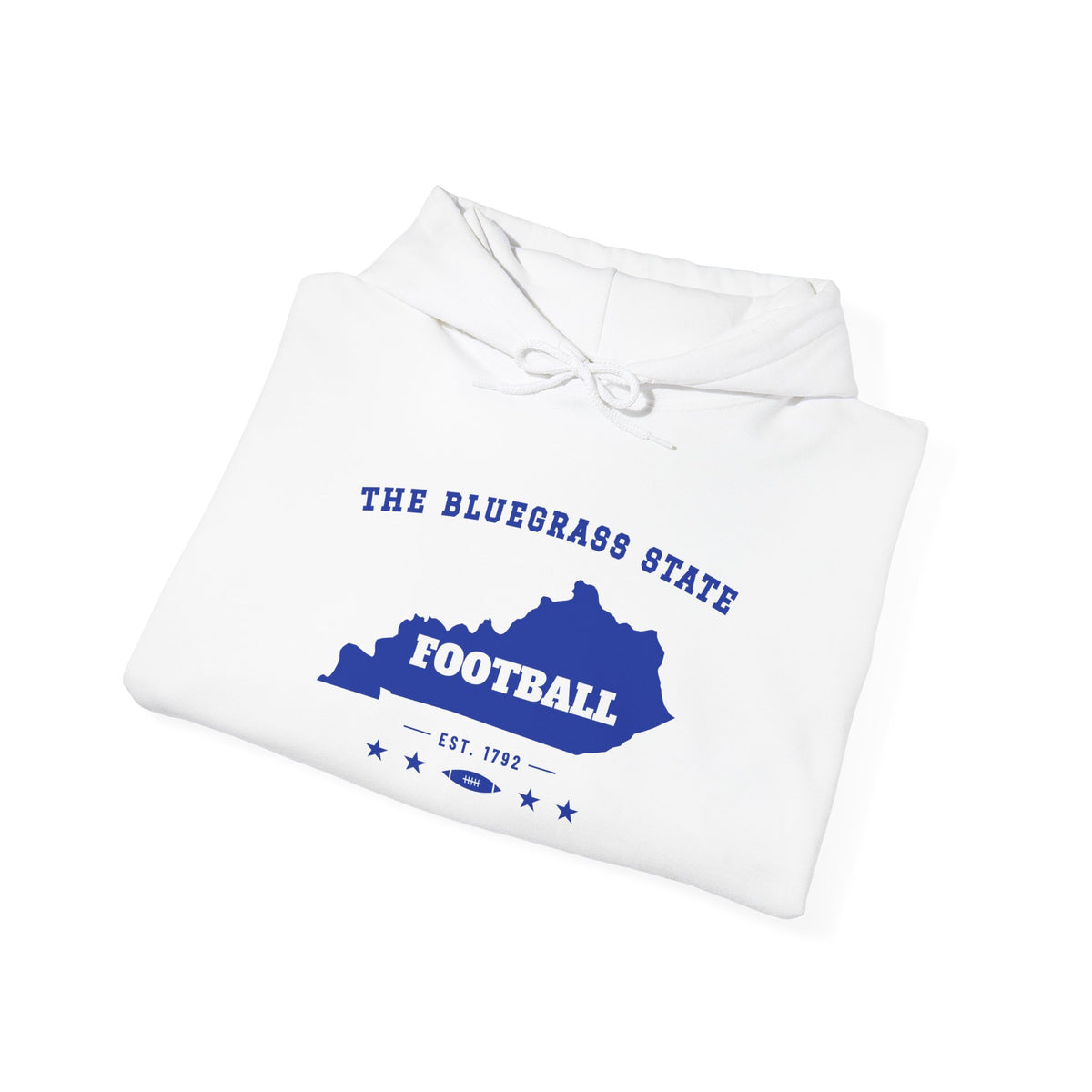Bluegrass State Football Hoodie — KY Edition