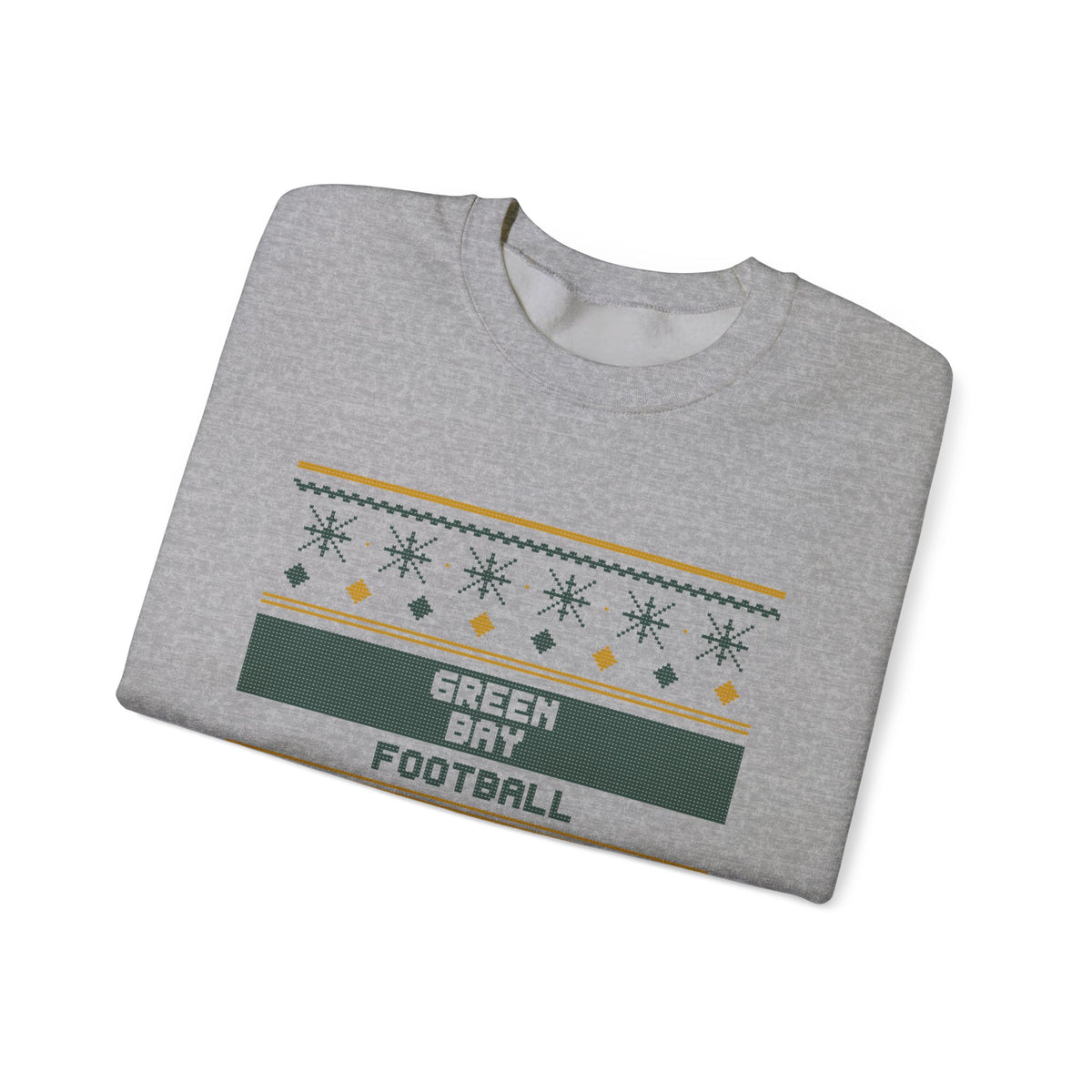 Ugly Sweater Sweatshirt — Green Bay Football Edition