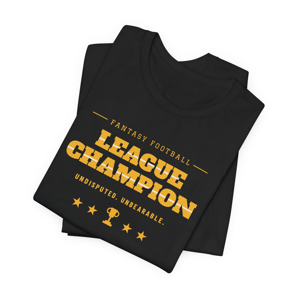 League Champion Tee — Fantasy Football Edition