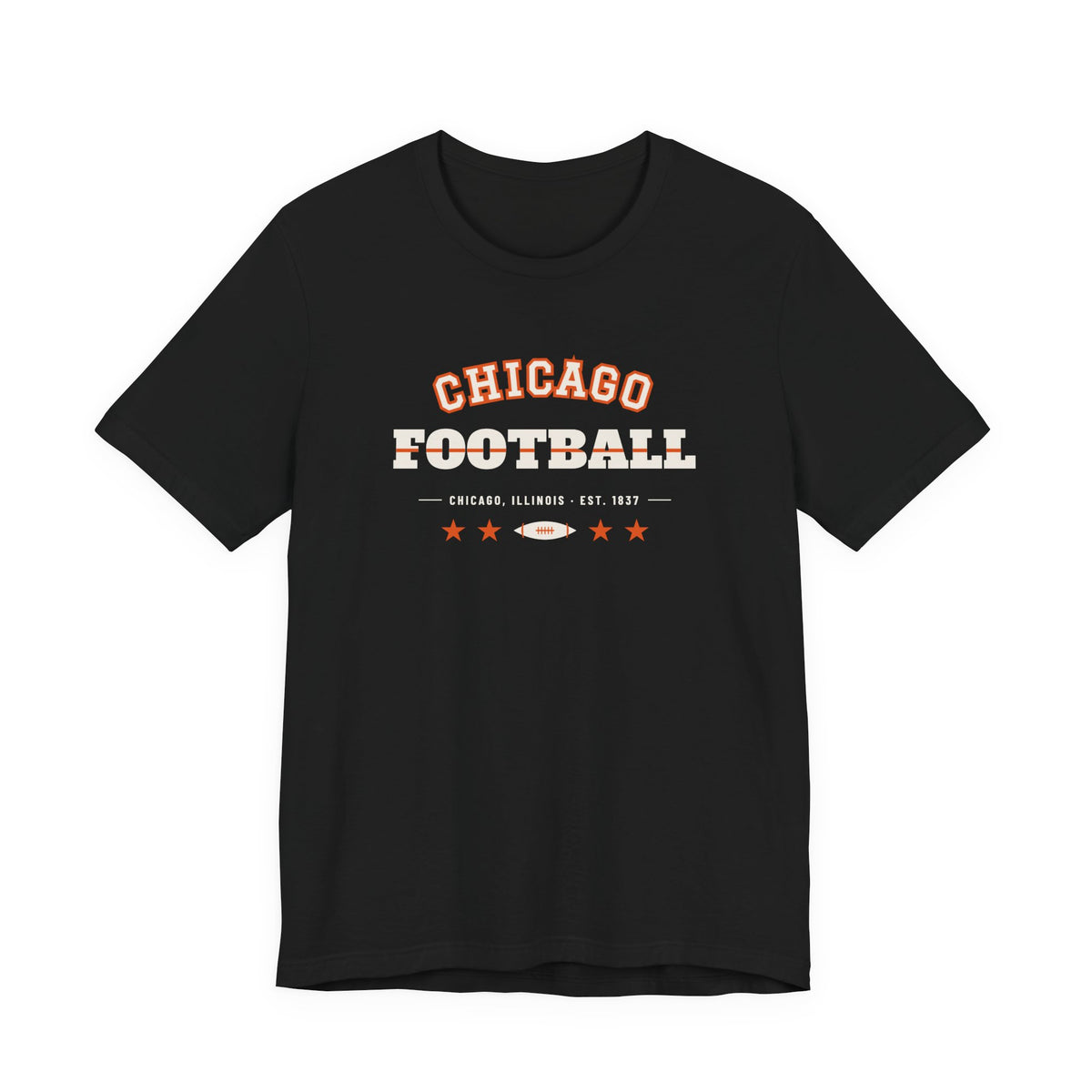 Retro Varsity Tee — Chicago Football Edition