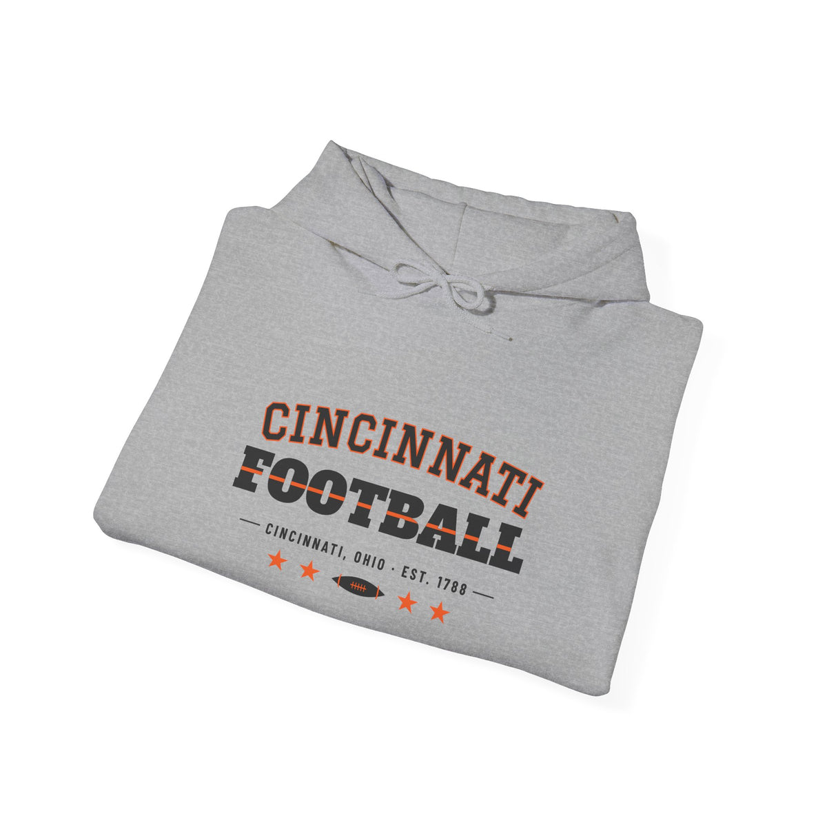 Retro Varsity Hoodie — Cincinnati Football Edition