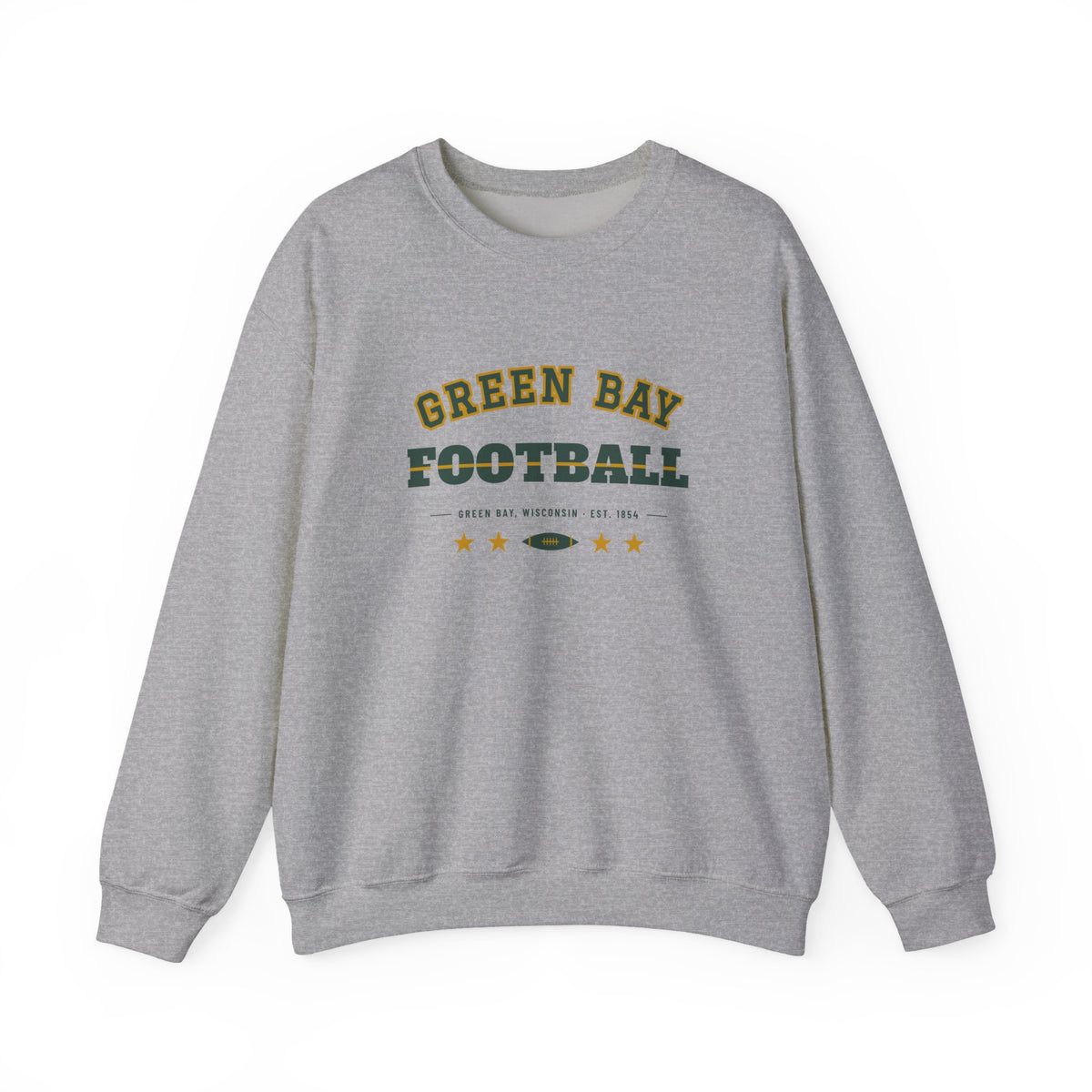Retro Varsity Sweatshirt — Green Bay Football Edition