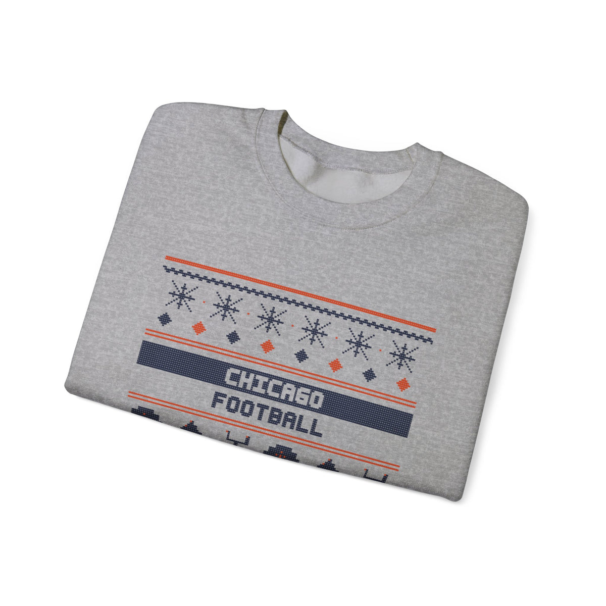 Ugly Sweater Sweatshirt — Chicago Football Edition
