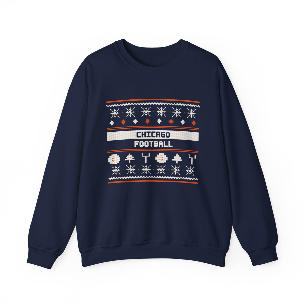 Ugly Sweater Sweatshirt — Chicago Football Edition