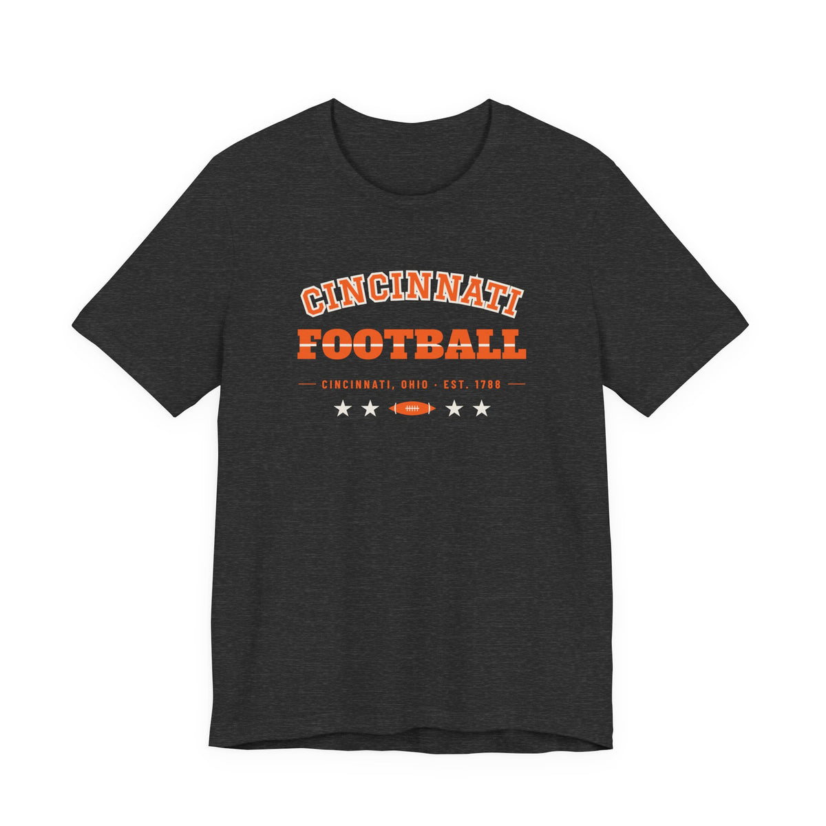 Retro Varsity Tee — Cincinnati Football Edition