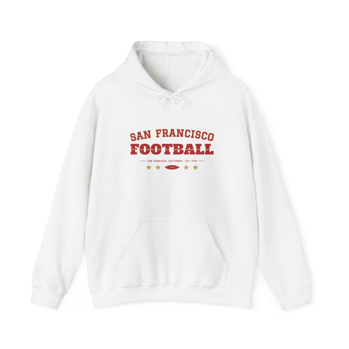 Retro Varsity Hoodie — San Francisco Football Edition