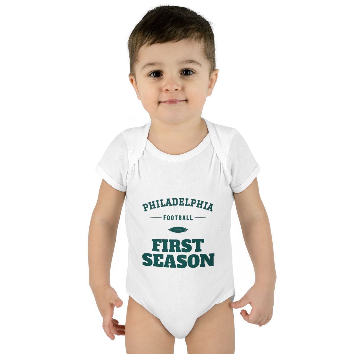 First Season Baby Bodysuit — Philadelphia Football Edition