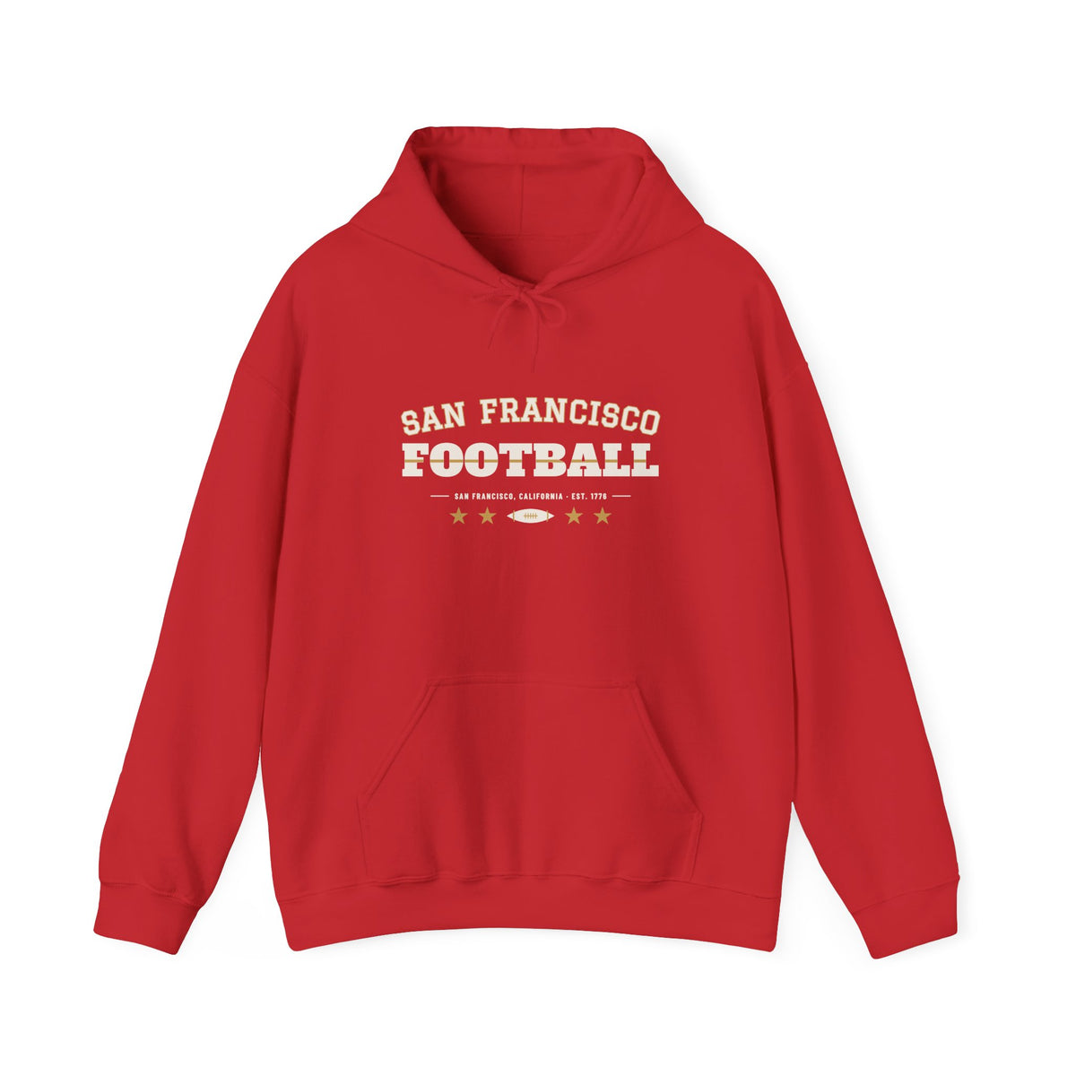 Retro Varsity Hoodie — San Francisco Football Edition
