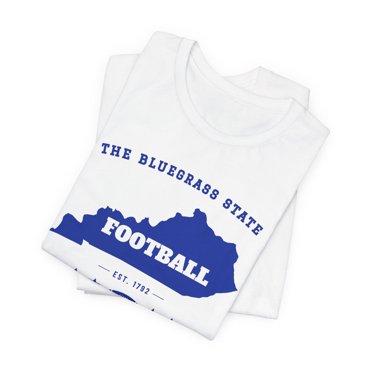 Bluegrass State Football Tee — KY Edition
