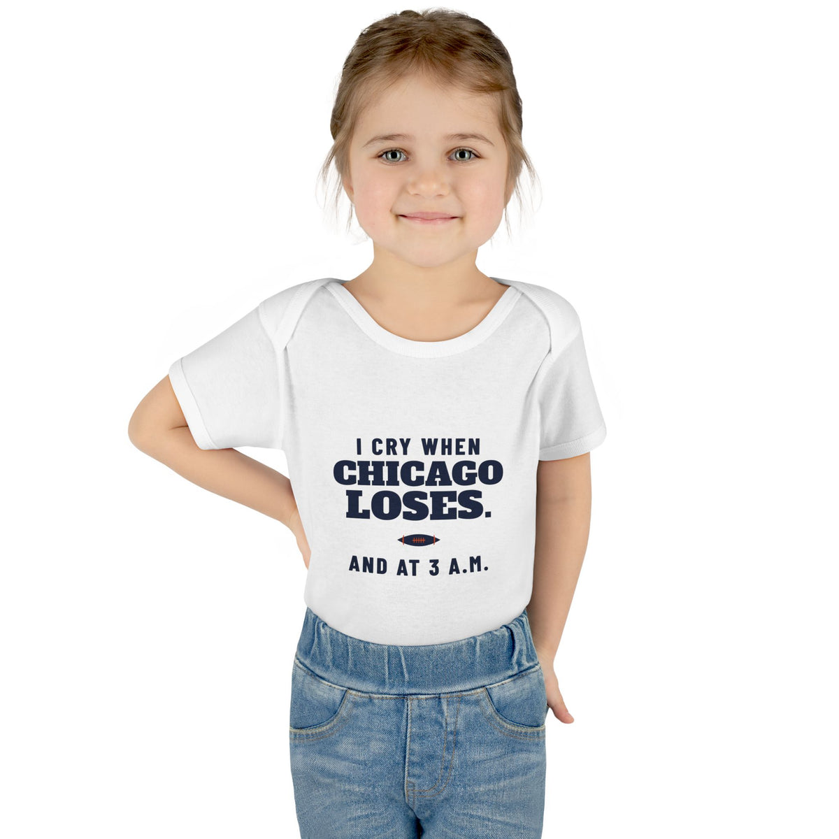 I Cry When Chicago Loses Baby Bodysuit