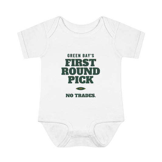 Green Bay's First Round Pick Baby Bodysuit