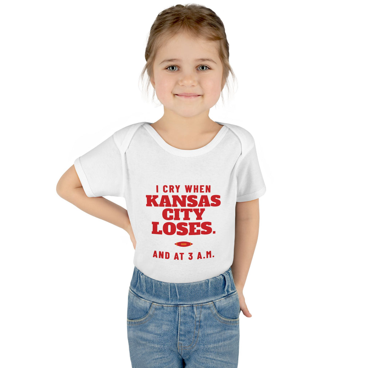 I Cry When Kansas City Loses Baby Bodysuit