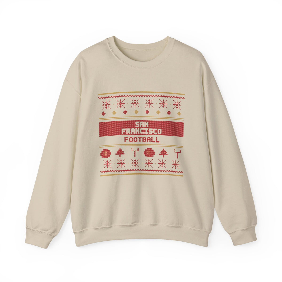 Ugly Sweater Sweatshirt — San Francisco Football Edition