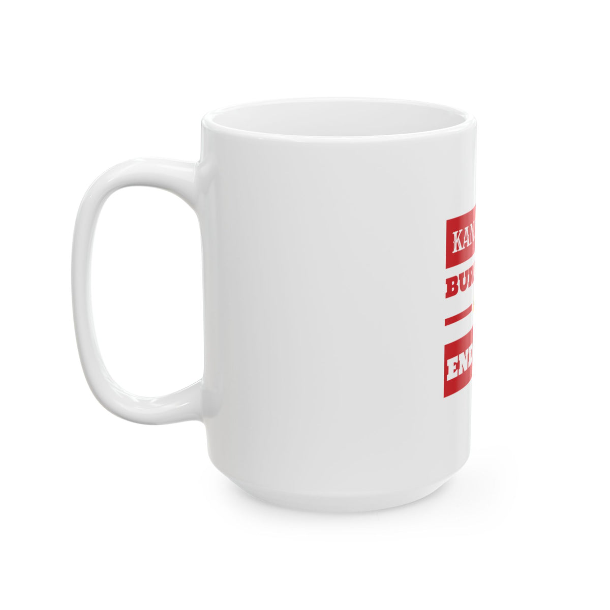 Burnt Ends and End Zones Mug — Kansas City Football Edition