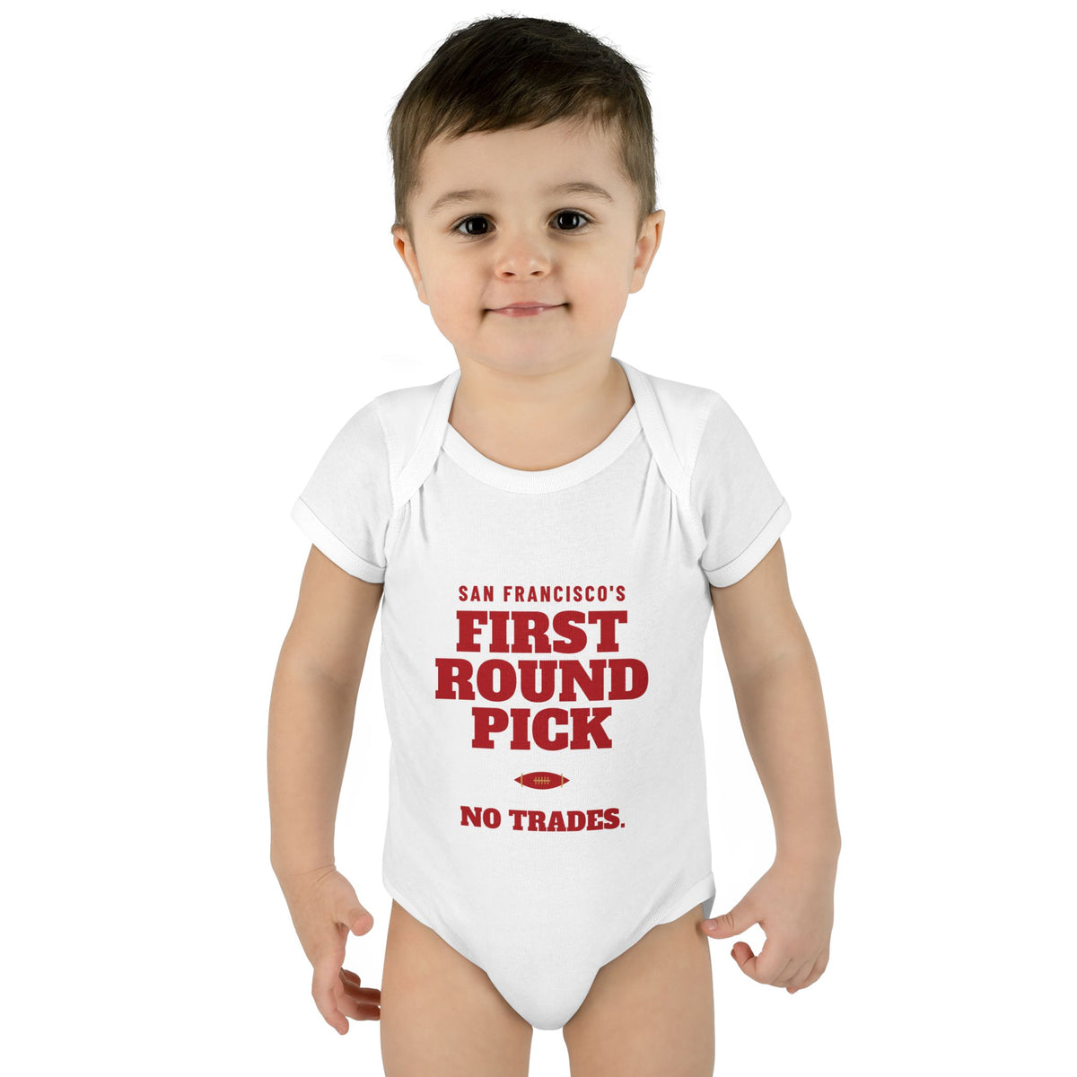 San Francisco's First Round Pick Baby Bodysuit