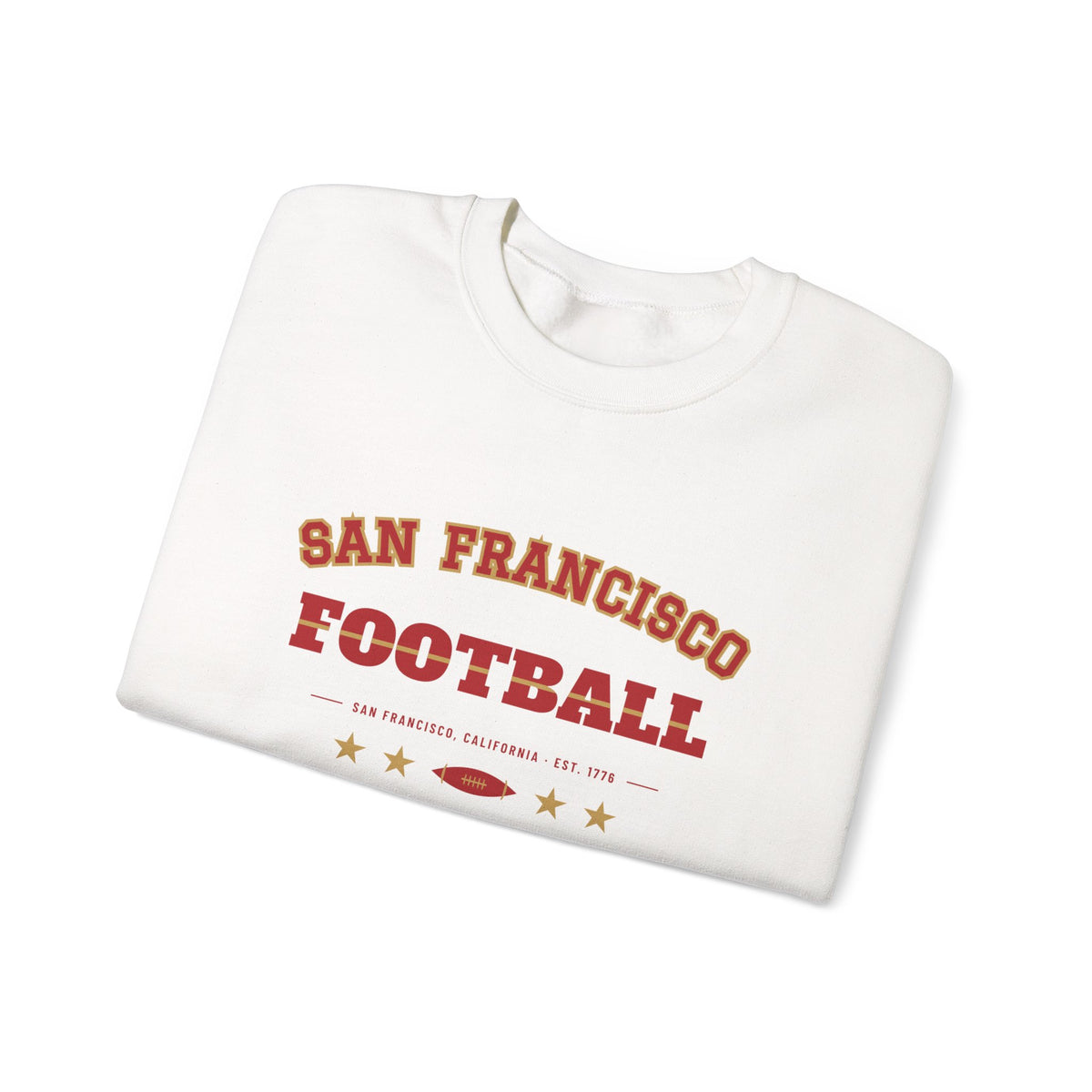 Retro Varsity Sweatshirt — San Francisco Football Edition