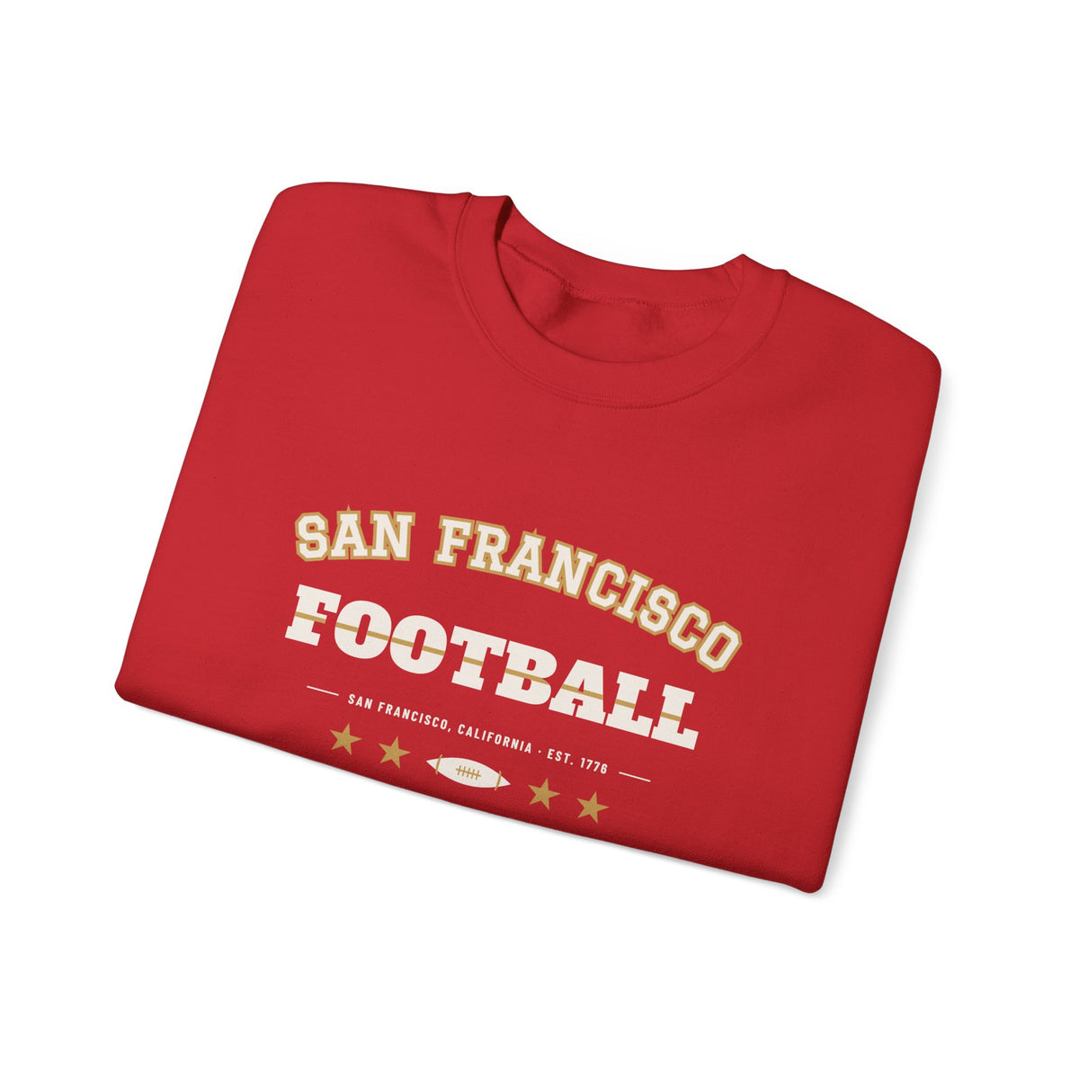 Retro Varsity Sweatshirt — San Francisco Football Edition