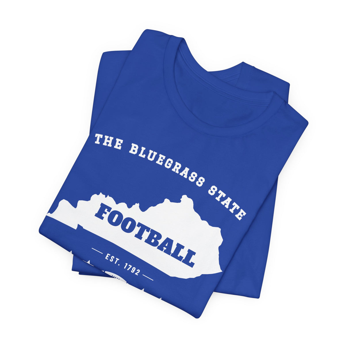 Bluegrass State Football Tee — KY Edition