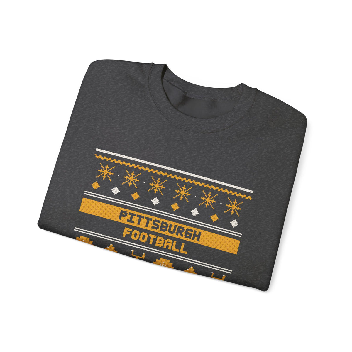 Ugly Sweater Sweatshirt — Pittsburgh Football Edition