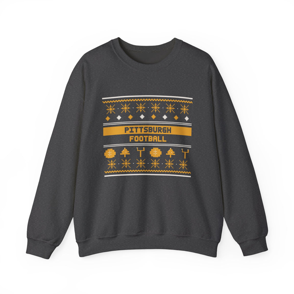 Ugly Sweater Sweatshirt — Pittsburgh Football Edition