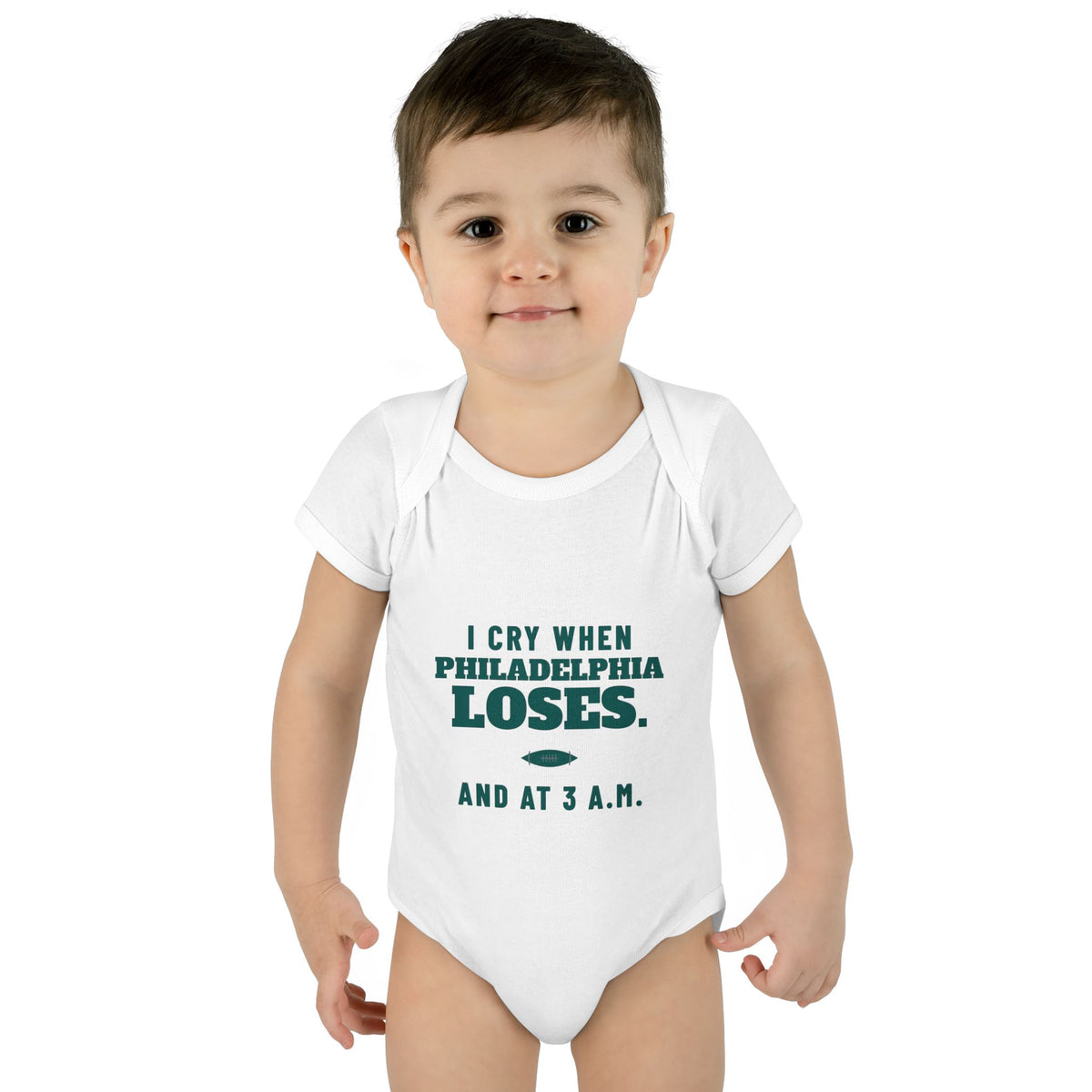 I Cry When Philadelphia Loses Baby Bodysuit