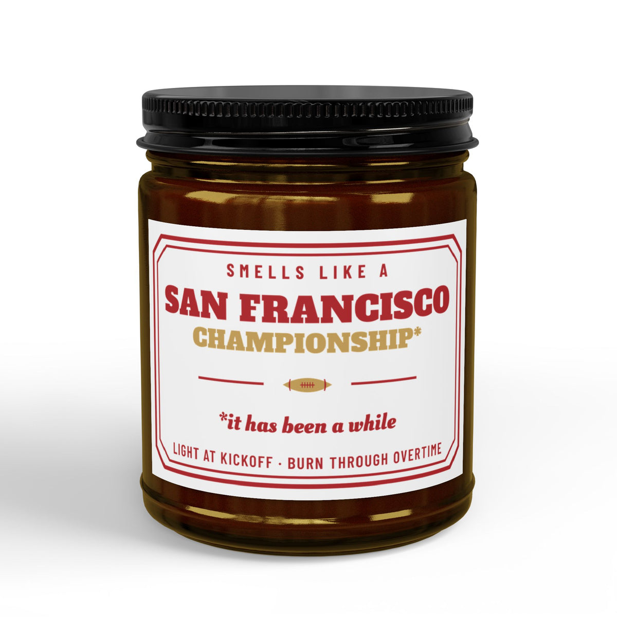 Smells Like a San Francisco Championship Candle