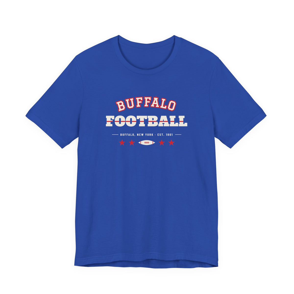 Retro Varsity Tee — Buffalo Football Edition
