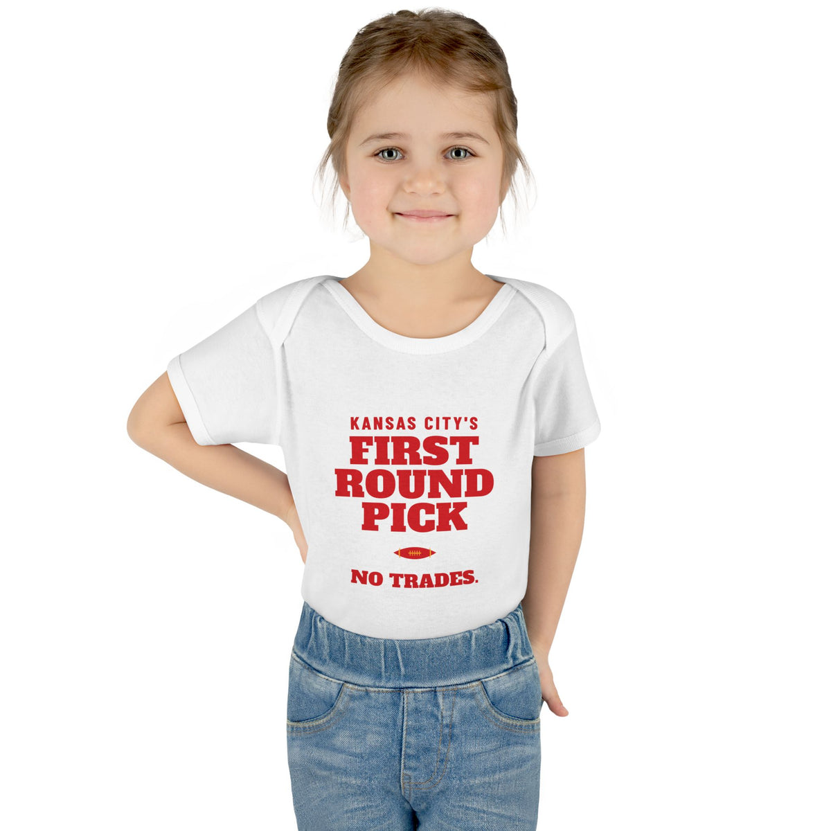 Kansas City's First Round Pick Baby Bodysuit