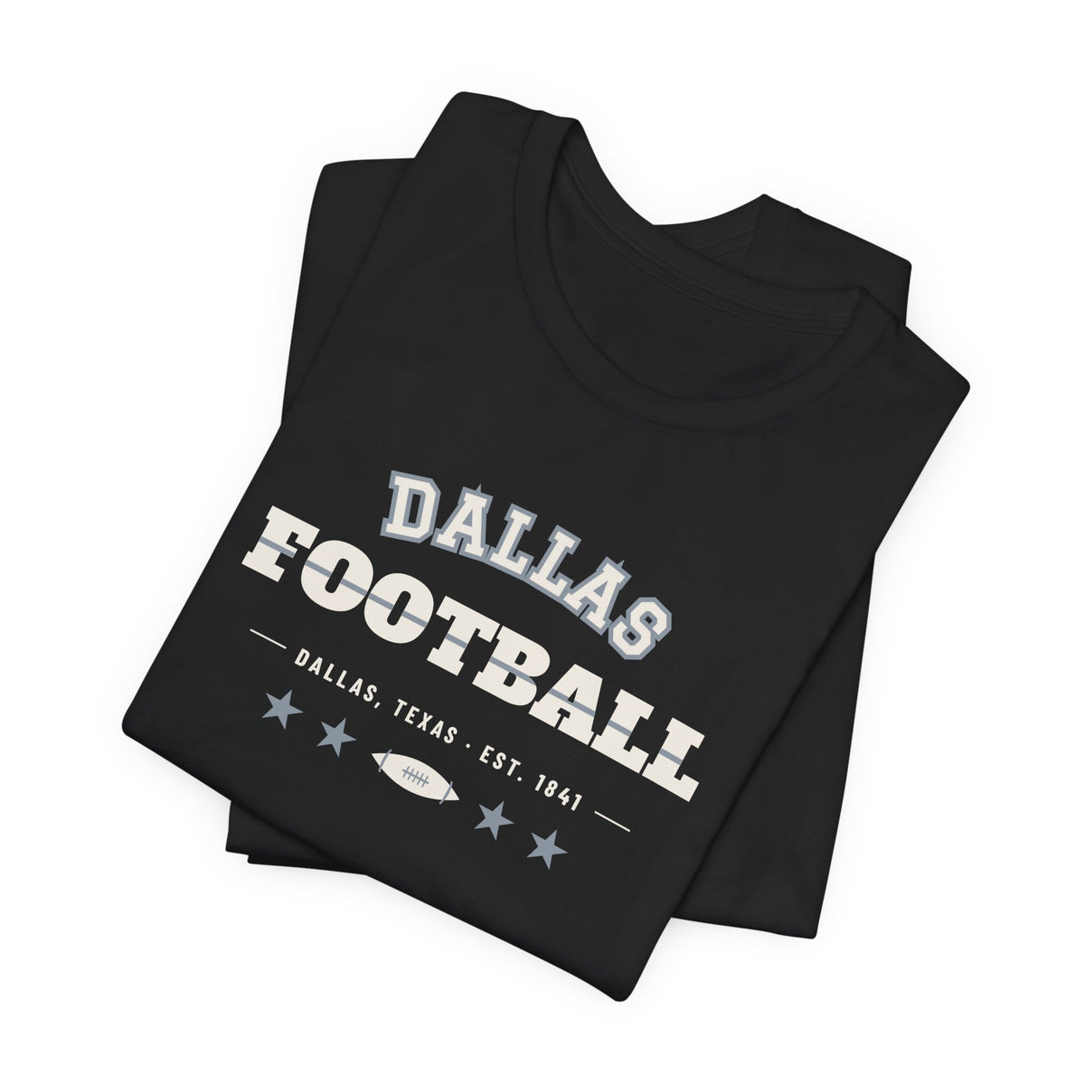 Retro Varsity Tee — Dallas Football Edition