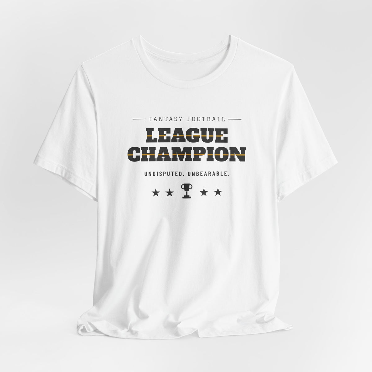 League Champion Tee — Fantasy Football Edition