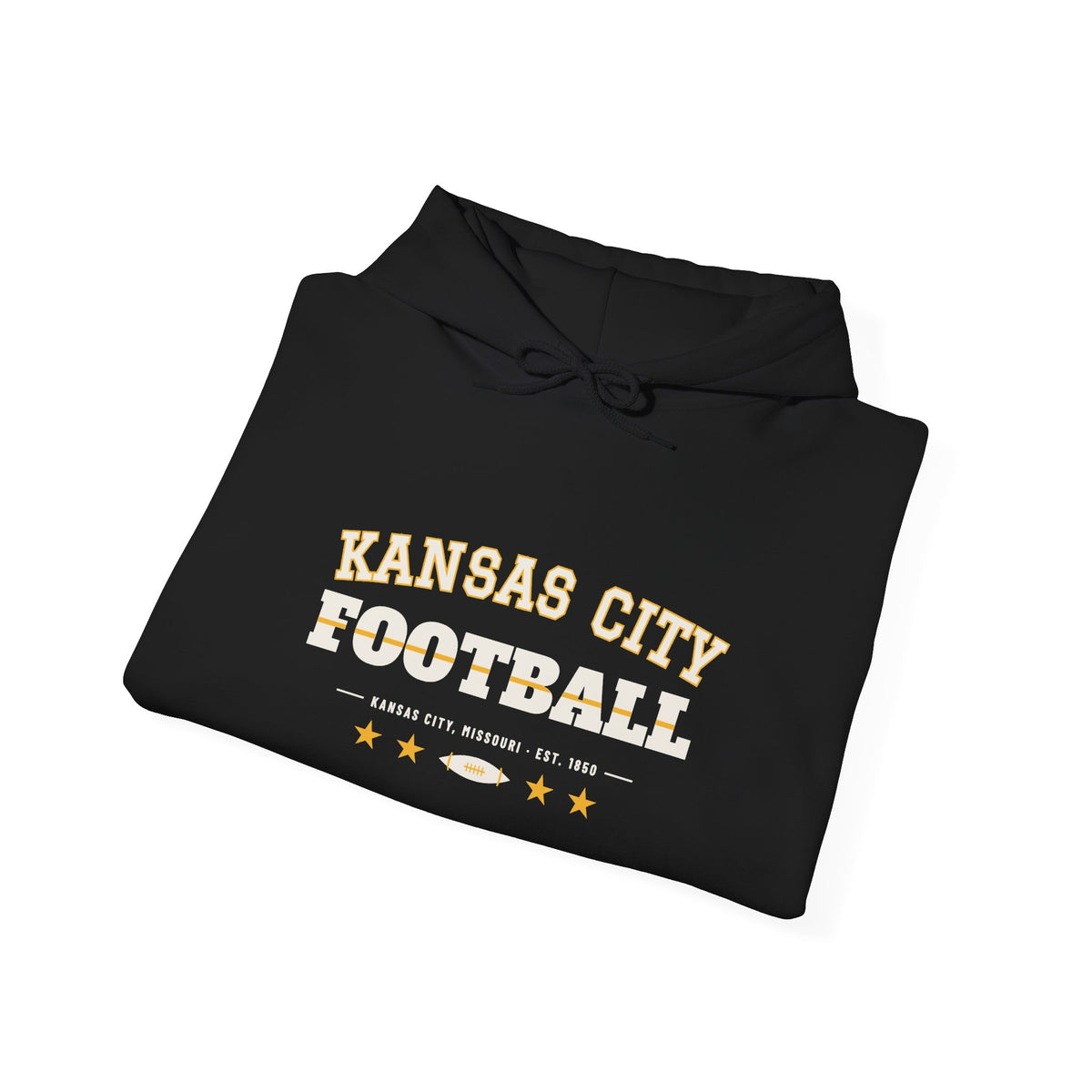 Retro Varsity Hoodie — Kansas City Football Edition