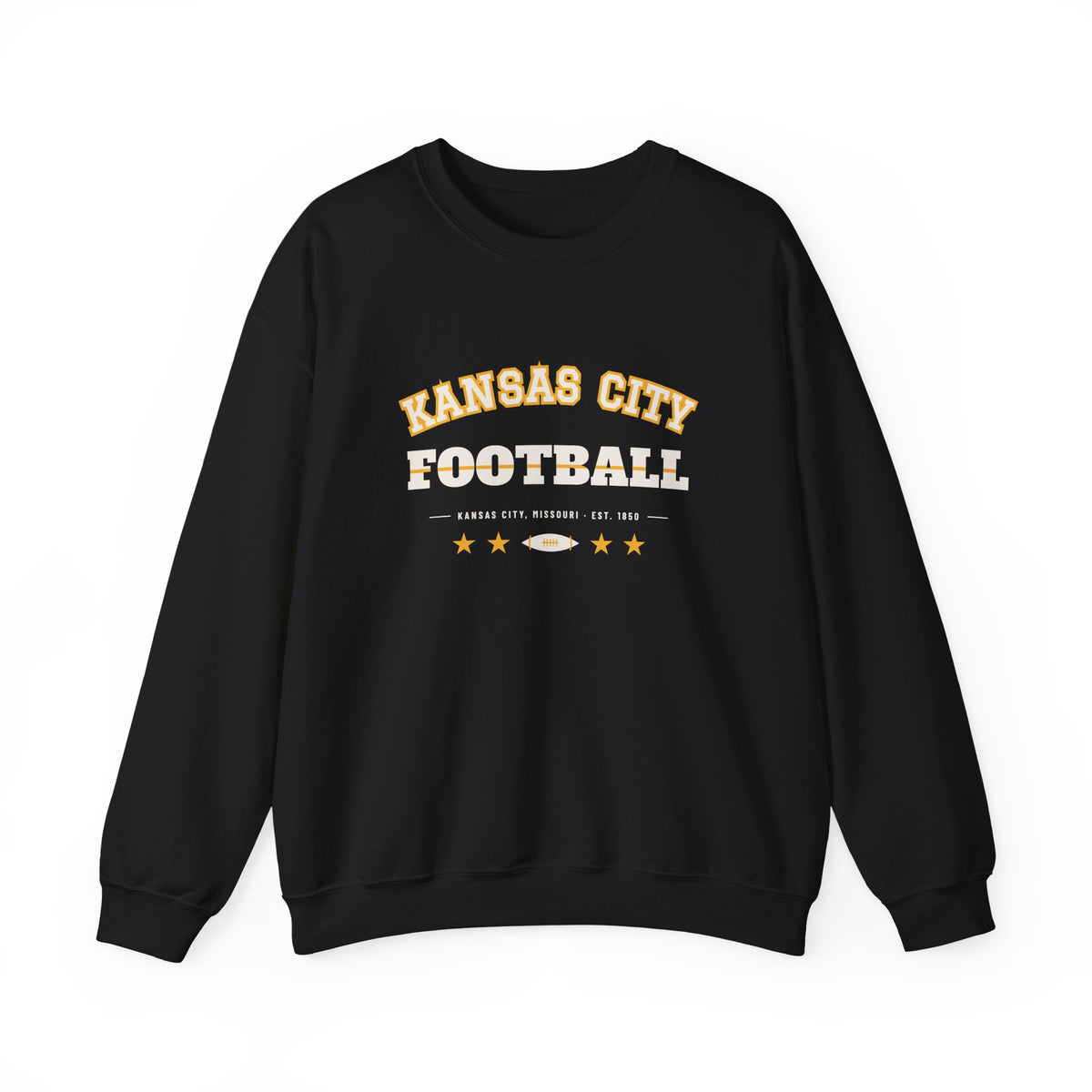 Retro Varsity Sweatshirt — Kansas City Football Edition