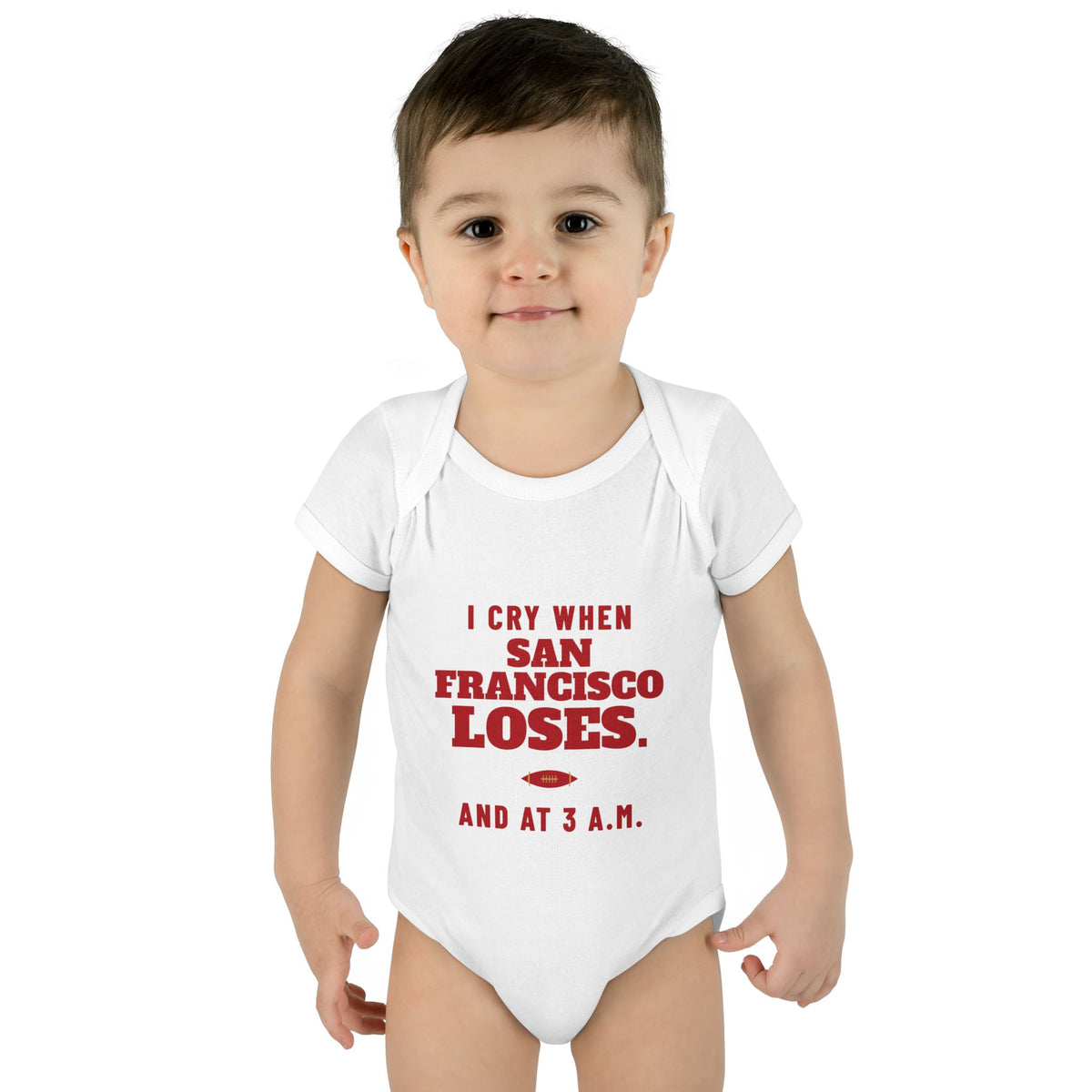 I Cry When San Francisco Loses Baby Bodysuit