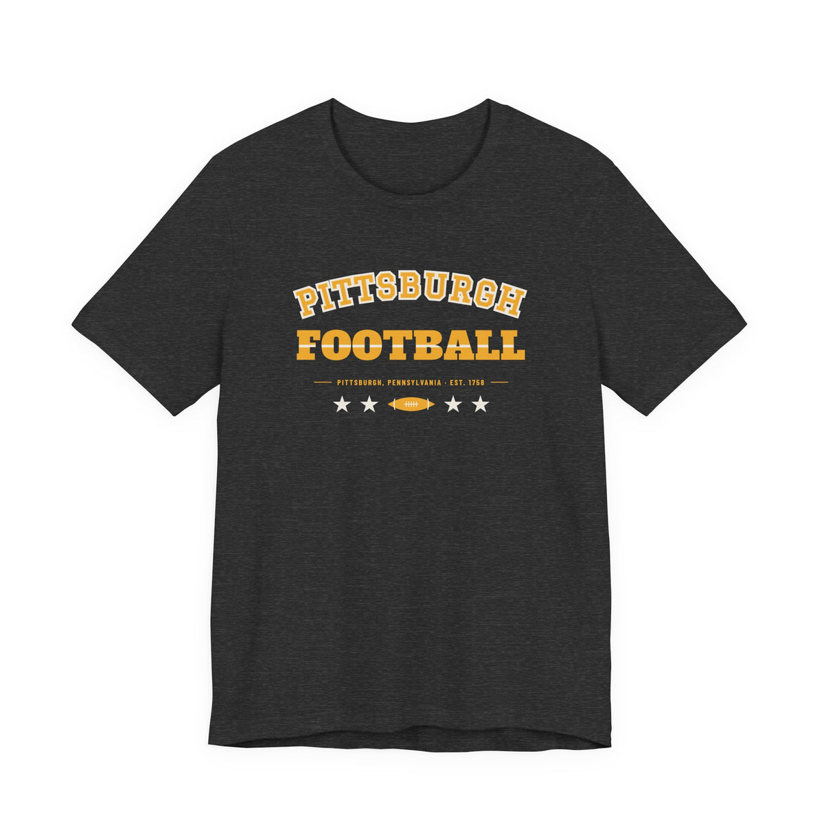Retro Varsity Tee — Pittsburgh Football Edition
