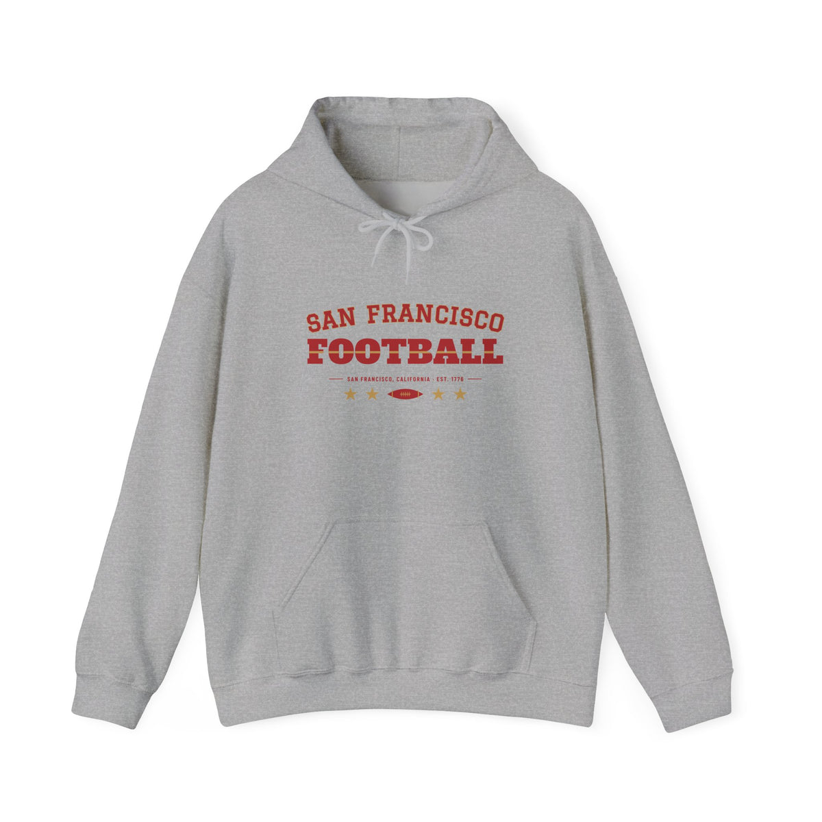 Retro Varsity Hoodie — San Francisco Football Edition